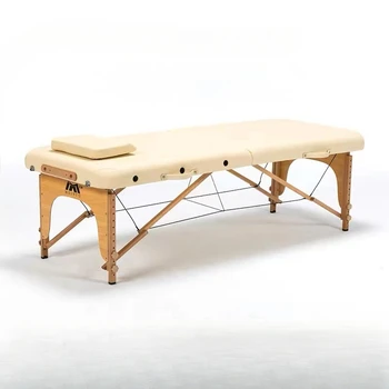 Muayene Pedikür masaj yatağı Spa Özel Yüz Dövme masaj yatağı s Taşınabilir Metal Masa De Masaj güzellik mobilyası BL50AM